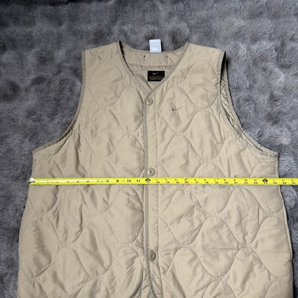 Nike Thermafit Military Insulated Men Vest Khaki Brown Large DX0890-010 - Picture 7 of 8